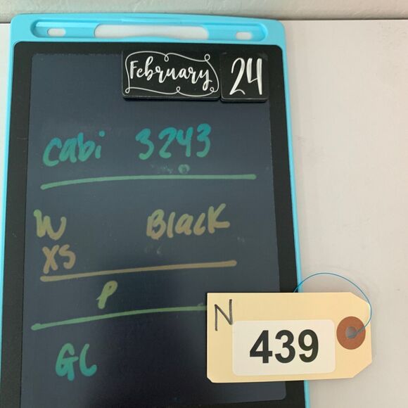 Cabi Tank Top Womens XS Extra Small Black Split Front Back Layered Beyond Tunic - Picture 12 of 15